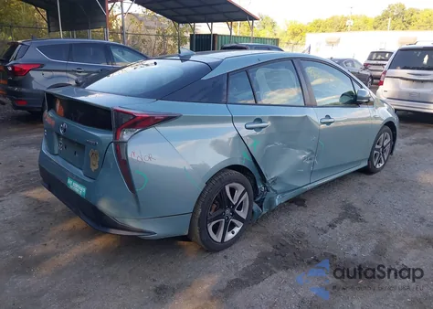 2016 Toyota Prius Three Touring from USA, damaged, VIN JTDKARFU0G3012288